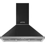 Smeg KPF9AN Wandhaube 90 cm Schwarz