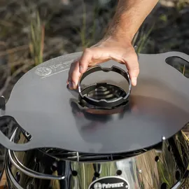 Petromax Grillplatte Kochaufsatz 10,8 cm Stahl grau