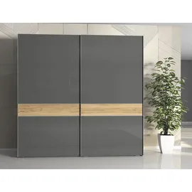 OTTO home Schwebetürenschrank Onyx 230 x 224 x 61 cm Grau
