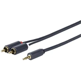 Vivolink Audiokabel mini-phone stereo 3,5mm - RCA 20,0m (PROMJRCA20)