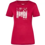super.natural Wonder Wald T-Shirt rot/various S