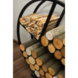 Cook King Kaminholzregal DIEGO Stahl 100 cm grau