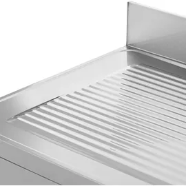 Royal Catering Spültisch 2 Becken Edelstahl 180 x 60 cm - Spültische Royal Catering