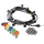SPICELITE LED Lichterkette 50 m Schwarz 5 bunte Kugellampen