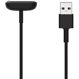 Akyga AK-SW-45 USB Ladekabel Kompatibel mit Fitbit Luxe/Charge 5 / Charge 6 1m schwarz Ladegerät