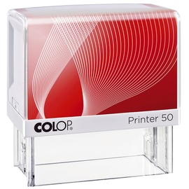 Colop Printer 50 für max. 7 Zeilen, Textstempel