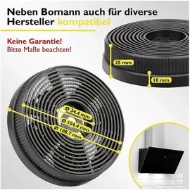 Bomann KF 571 Aktivkohlefilter