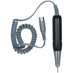 Professionelle elektrische Nagelkunst-Bohrmaschine mit Stiftgriff, Feile und Schleifmaschine schwarz