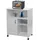 Hti-Living Küchenschrank auf Rollen 60 x 80 x 40 cm Weiß