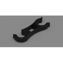 Fiamma Sicherheitsklemmhalter Rack Holder für Carry Bike schwarz