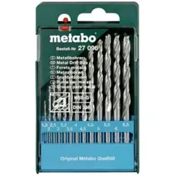 Metabo HSS-G-Bohrerkassette, 13-teilig