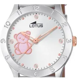 Lotus 18657/B 32 Gehäuse Lederarmband Weiß