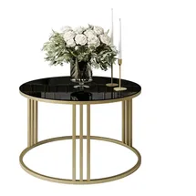 lookway LORI GLASS Schwarz/Gold Glas 70 x 47 cm