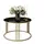 lookway LORI GLASS Schwarz/Gold Glas 70 x 47 cm