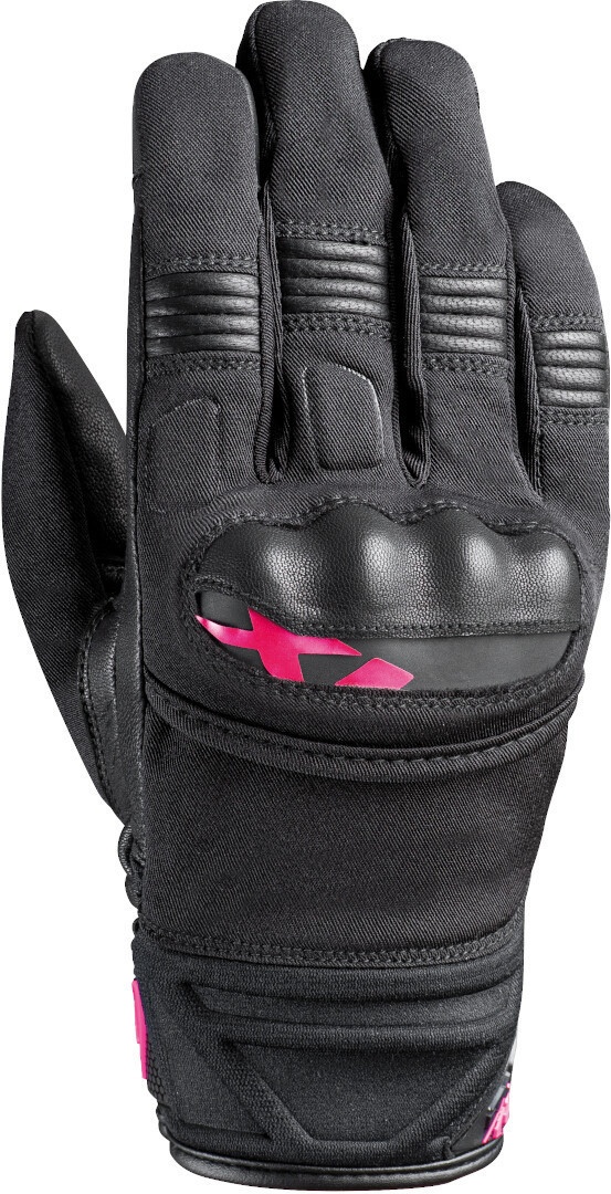 Ixon MS Picco Damen Motorradhandschuhe, schwarz-pink, Größe XS