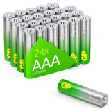 GP Super Micro (AAA)-Batterie Alkali-Mangan 1,5V Batterie Packs 03024AETA-B24