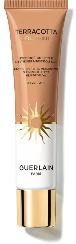 GUERLAIN Terracotta Joli Teint Protecting Tinted Moisturizer aufhellendes Make up für einen natürlichen Look SPF 20 Farbton 30 Sunwarm 30 ml