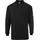 PORTWEST Flammhemmendes, antistatisches Langarm Poloshirt Schwarz XXL