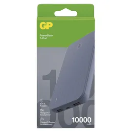 GP Powerbank B+ 10000 mAh LiPo USB-A, USB-C, Grau