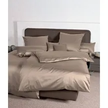JANINE Colors 31001 taupe 155 x 200 cm + 80 x 80 cm