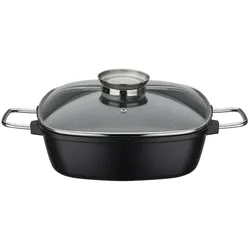 Viereckbräter Gourmet Granit 28x28cm