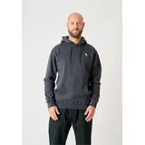 Cleptomanicx Hooded Embro Gull 2 Hoodie Grau S