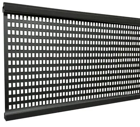 Elephant Modular EVO Design-Einsatz Aluminium 21x180cm, Leiste Anthrazit