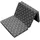 bambini Kinder - Reisebettmatratze Dots grau 120 x 60 cm mit 5 cm Komforthöhe