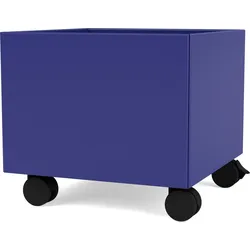 Montana Mini Aufbewahrungsbox violett auf Rollen