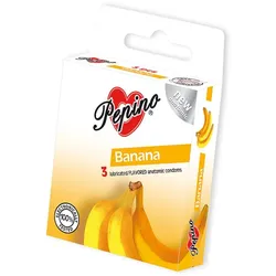 Pepino Banana Kondome mit Geschmack 3 St.