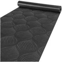 ANRO Läufer Flur Teppich Läufer Küchenläufer Küchenteppich Teppich Velours rutschfest waschbar für Flur, Schlafzimmer, Wohnzimmer, Küche Baker Grau 67 x 140cm