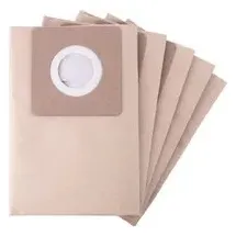 SCHEPPACH Papier Vacuumbeutel 30 Liter Nass-Trockensauger - Scheppach 5 Stück NTS30 Premium