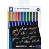 Staedtler Marker Kalligrafie 10 St. mehrfarbig