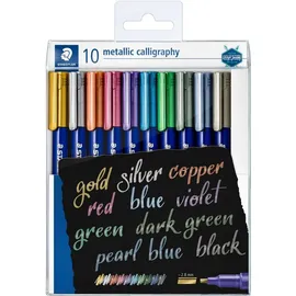 Staedtler Marker Kalligrafie 10 St. mehrfarbig