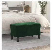 vidaXL Sitzbank Dunkelgrün 70 x 35 x 41 cm Samt