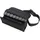 HMF Kellner Geldbörse mit verstellbarem Gürtel, Kellnertasche mit Euro-Geldwechsler und Reißverschlussfach 20,5 x 10 x 6,5 cm Schwarz