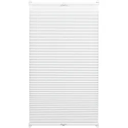 GARDINIA Plissee »Easyfix Thermo-Plissee mit 2 Bedienschienen Energiesparend«, verdunkelnd, energiesparend, ohne Bohren, verspannt, energiesparend, abdunkelnd mit Thermobeschichtung GARDINIA weiß 130 cm