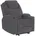 M MCombo Relaxsessel M MCombo Chenille 92 x 109 x 97 Grau elektrisch mit Liegefunktion und Vibration