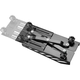 NanoRS RS480 Mobiler Gamping-CPU-Ständer mit 4 Rollen CPU-Ständer Computerwagen Belastbar bis 25kg, Regulierbare Breite: 160–300 mm Rollwagen PC Desktop
