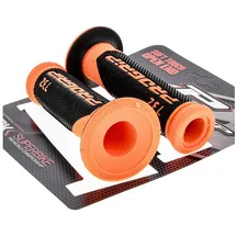 PROGRIP Griffgummi 732 Lenkergriffe Orange/Schwarz Paar Ø22/25mm Länge 125mm