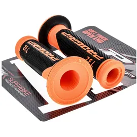 PROGRIP Griffgummi 732 Lenkergriffe Orange/Schwarz Paar Ø22/25mm Länge 125mm