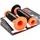 PROGRIP Griffgummi 732 Lenkergriffe Orange/Schwarz Paar Ø22/25mm Länge 125mm