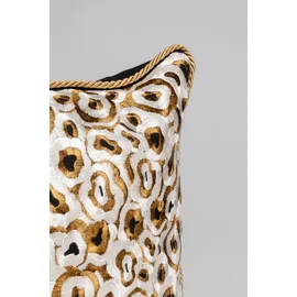 Kare Kissenbezug Cheetah 50 x 50 cm Braun