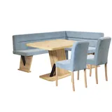 Home Affaire »Laros Sitzgruppe, Eckbank, Stühle, Tisch«, (Set, 4tlg Set), perfekt für Küche, Esszimmer, Wohnzimmer, Bestseller