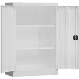 Classix Stahlschrank X-530326 zinkgelb, lichtgrau 92,0 x 42,0 x 120,0 cm, aufgebaut