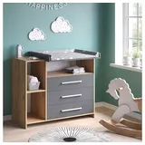 Vicco Wickelkommode Babykommode Wickelregal Oskar