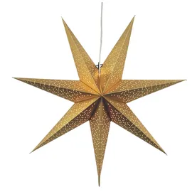 Best Season Papierstern Dot 70 cm Papier Gold