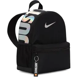 NIKE Brasilia JDI Mini Rucksack 11L Kinder 017 - black/black/hloslv