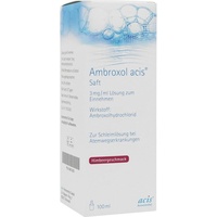Acis Arzneimittel GmbH Ambroxol acis Saft