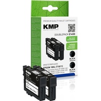 KMP Doublepack E97D Druckerpatrone Schwarz